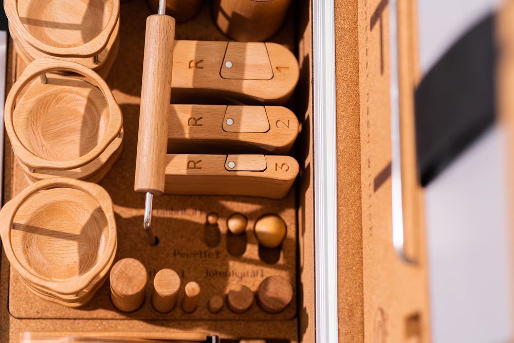 HFT Koffer Medienhalter